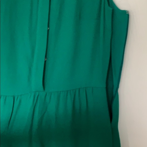 J.Crew green button front dress - Picture 3 of 5